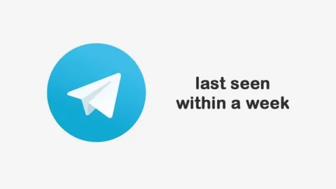 بازدید تلگرام پس از چقدر وقت last seen within a week می شود؟