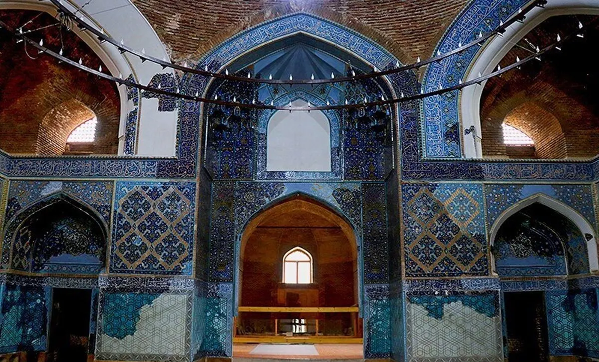 مسجد کبود (گوی مسجد)؛ فیروزه اسلام