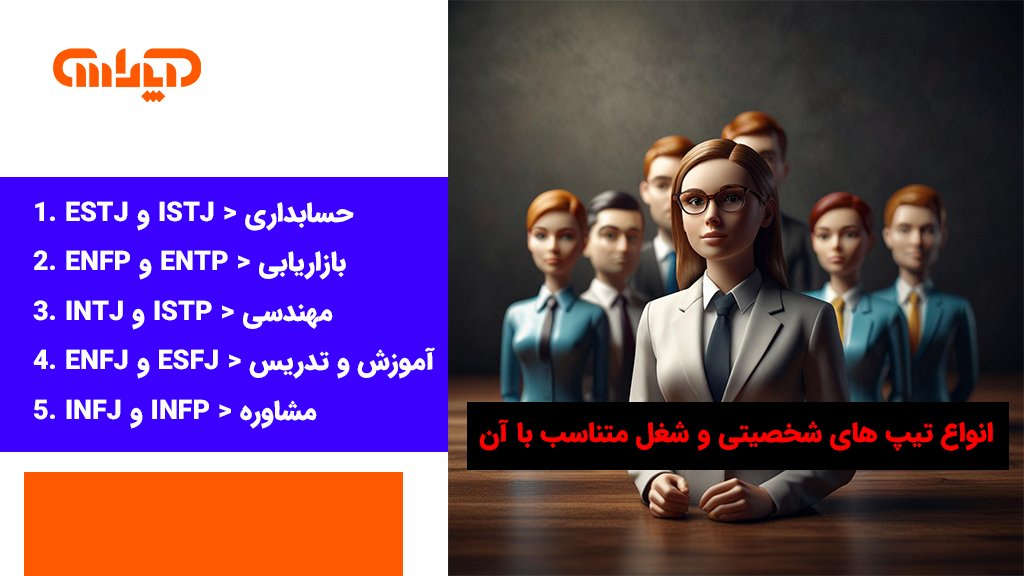 انواع تیپ های شخصیتی 