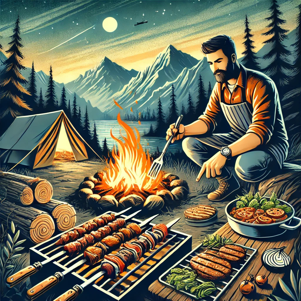 بهترین غذاها برای آشپزی در طبیعت و لذت در کمپ